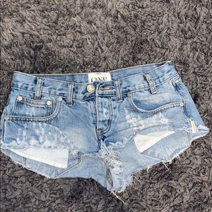 One teaspoon shorts